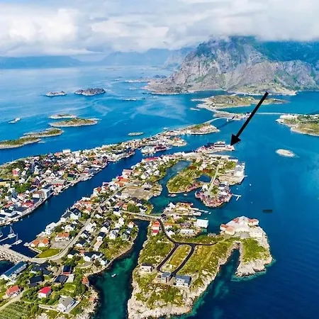 Modern With Mountains And Sea Views In * Henningsvaer